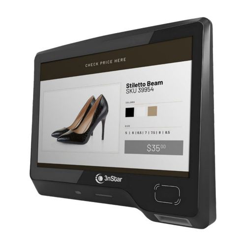[3NS-POS-K11-A14-432] Kiosco táctil 10,1" Android 14 con lector 2D y PoE